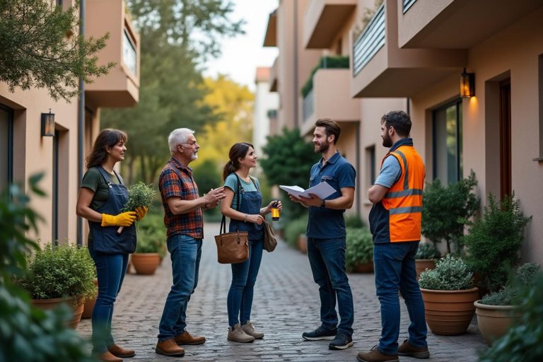 Cour commune sans copropriété : Droits, Entretien et Gestion des conflits