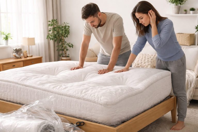 Mon matelas compressé ne reprend pas sa forme