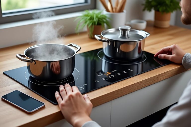 Plaque à induction qui chauffe par intermittence : que faire ?
