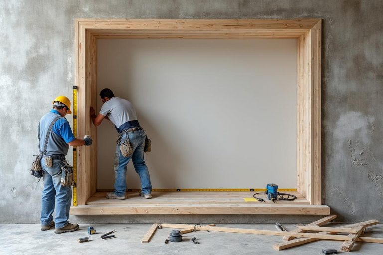 Comment poser une fenêtre plus petite que l’ouverture existante ?