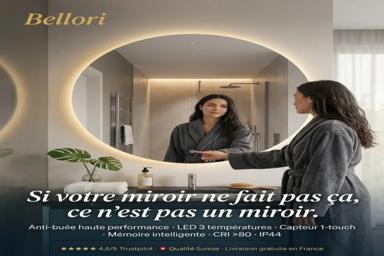 Miroir Tendances déco 2026 : le miroir devient une pièce design à part entière